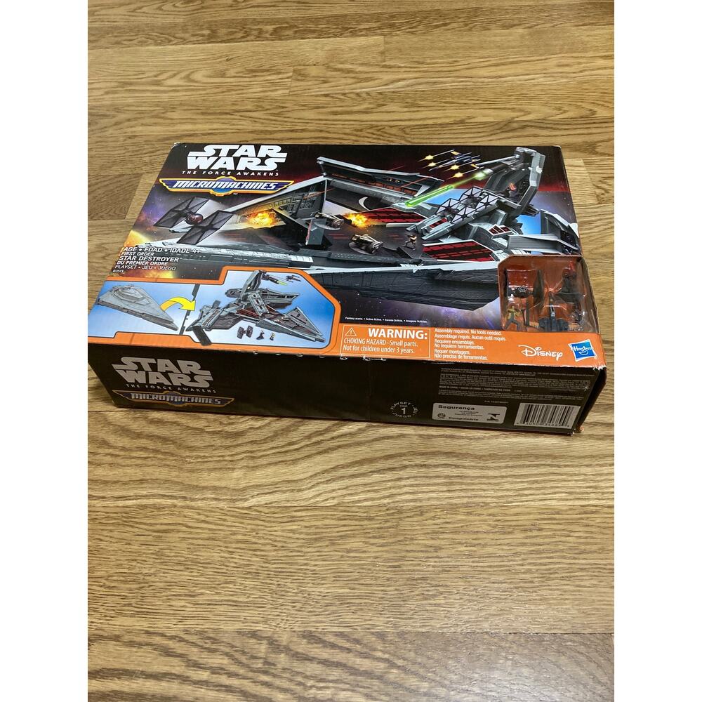 Star Wars: The Force Awakens Micro Machines First Order Star Destroyer Playset
